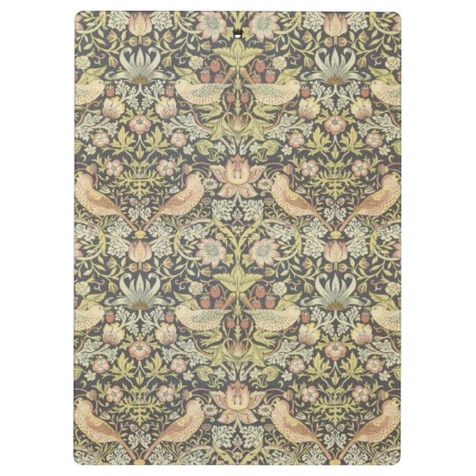 Floral Pattern van William Morris - Klembord (Achterkant)