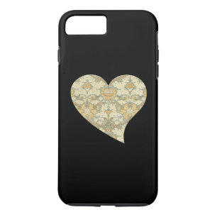 Floral Pattern van William Morris naar Heart iPhone 8 Plus / 7 Plus Hoesje