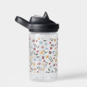 Floral Pattern Waterfles (Rechts)