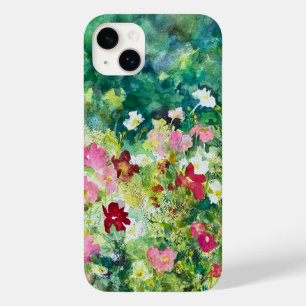 Floral Pattern Waterverf Case-Mate iPhone 14 Plus Hoesje