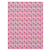 Floral Pattern-Waterverf Tafelkleed (Voorkant)