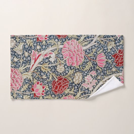 Floral Pattern, William Morris Bad Handdoek (Handdoek)
