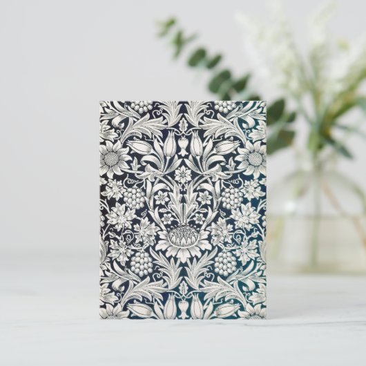  Floral Pattern, William Morris Briefkaart (Staand voorkant)