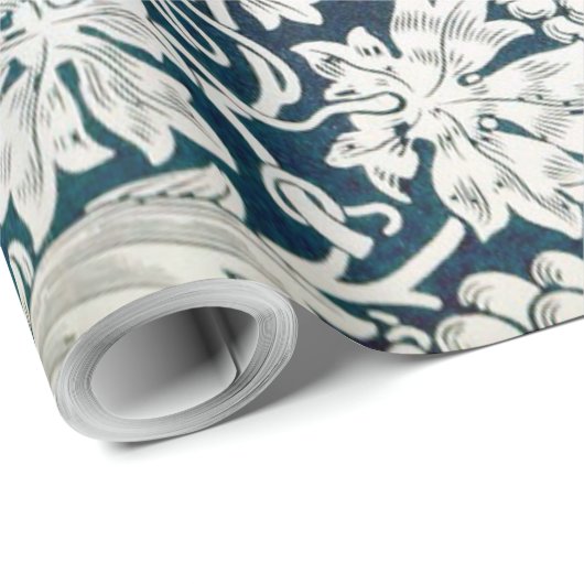  Floral Pattern, William Morris Cadeaupapier (Rol Hoek)