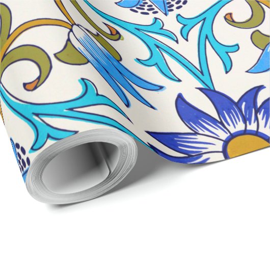  Floral Pattern, William Morris Cadeaupapier (Rol Hoek)