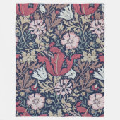  Floral Pattern, William Morris Fleece Deken (Voorkant)