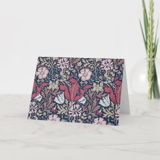  Floral Pattern, William Morris Kaart (Voorkant)