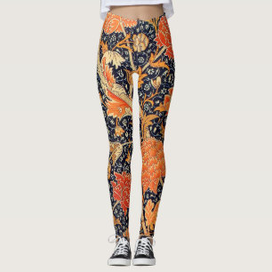 Floral Pattern, William Morris Leggings