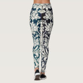  Floral Pattern, William Morris Leggings (Achterkant)