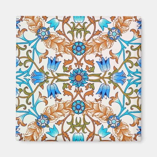  Floral Pattern, William Morris Magneet (Voorkant)