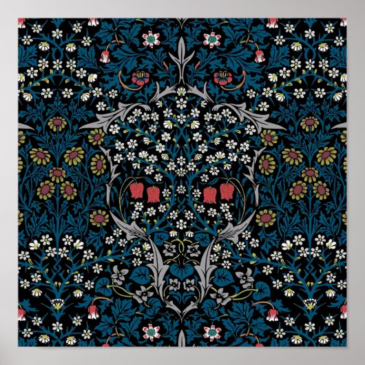 Floral Pattern, William Morris Poster (Voorkant)