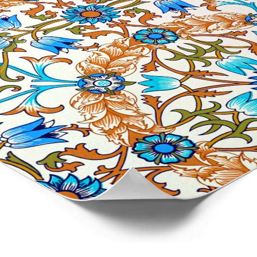 Floral Pattern, William Morris Poster (Hoek)