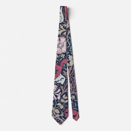  Floral Pattern, William Morris Stropdas (Voorkant)