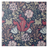 Floral Pattern, William Morris Tegeltje (Voorkant)