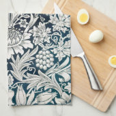 Floral Pattern, William Morris Theedoek (Quarter Fold)