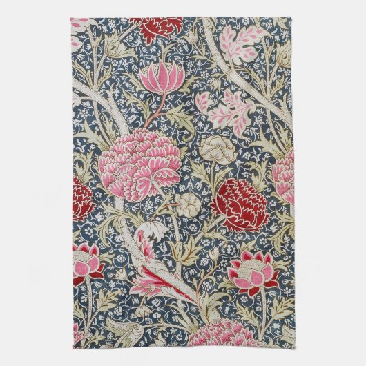  Floral Pattern, William Morris Theedoek (Verticaal)