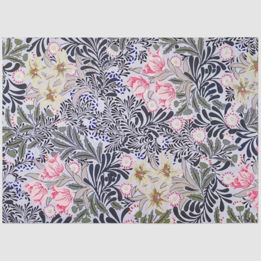 Floral Pattern, William Morris Tissue Paper Tissuepapier (Voorkant)