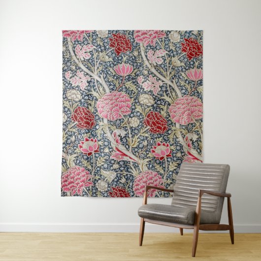 Floral Pattern, William Morris Wandkleed (In situ)