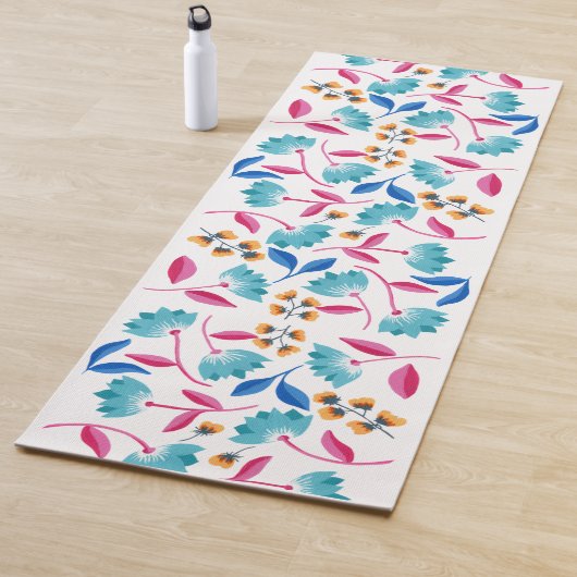 Floral Pattern Yogamat (In situ)