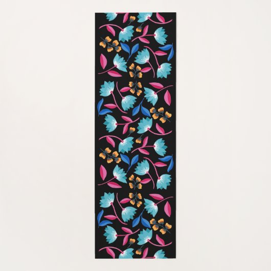 Floral Pattern Yogamat (Achterkant)