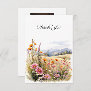 Floral Paysage funéraire Merci photo