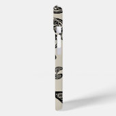 Floral Peacock Boho artistiek deco casing Case-Mate iPhone Case (Achterkant / Links)