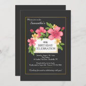 Floral Perfection Kaart (Voorkant / Achterkant)