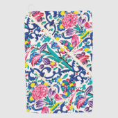 Floral persian Garden Golfhanddoek (Voorkant)