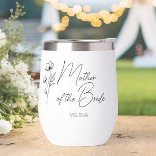 Floral Personnalisé Mère de la mariée