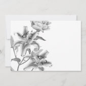  Floral Photo Arch Wedding Invitation Kaart (Achterkant)