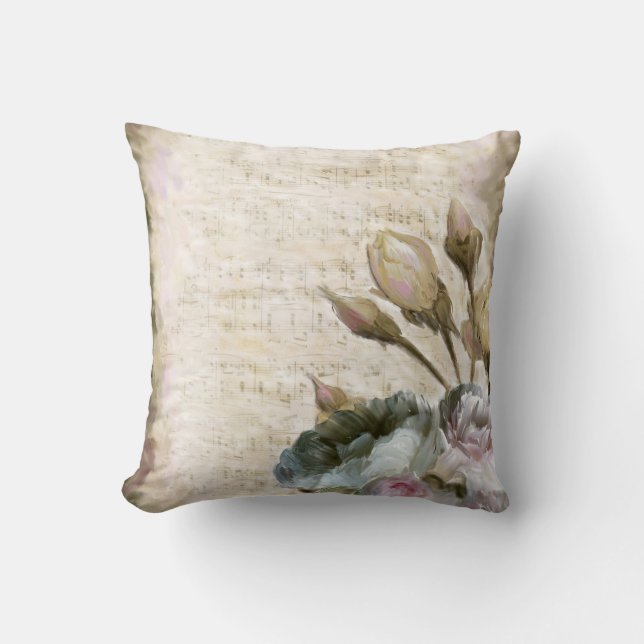 Floral Pillow Kussen (Voorkant)