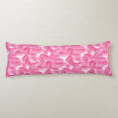 Floral Pink Lichaamskussen (Achterkant)