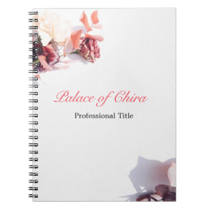 Floral Pink Notitieboek