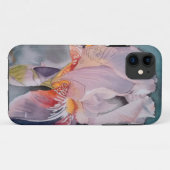 Floral Pink Paars Red Case-Mate iPhone Case (Achterkant (horizontaal))