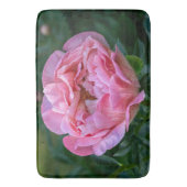 Floral Pink Peony Fotografie Badmat (Voorkant Verticaal)