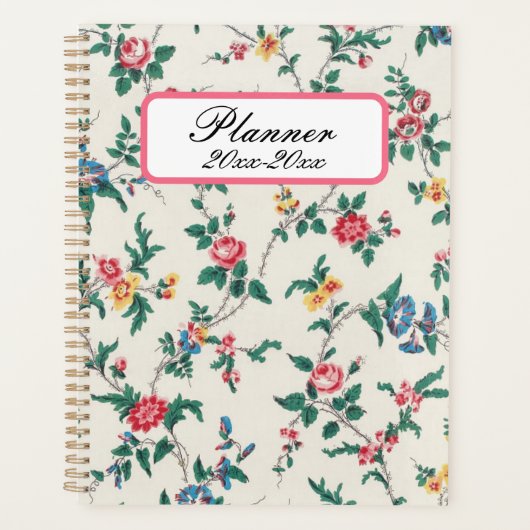 Floral Planner (Voorkant)