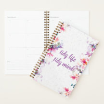 Floral Planner Organizer