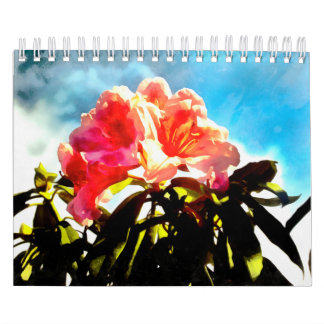 Floral Polaroid Moments 12-maands kalender