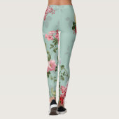 Floral Popular Leggings (Achterkant)