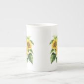 Floral porselein kop (Voorkant)