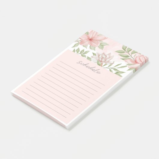 Floral Post-it Notes (Schuin)