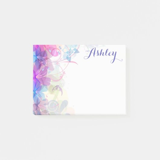  Floral Post-it® Notes (Voorkant)