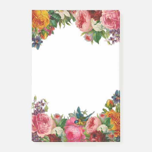 Floral Post-it® Notes (Voorkant)