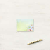 Floral Post-it® Notes (Op bureau)