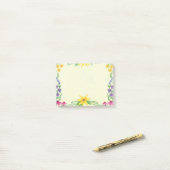 Floral Post-it® Notes (Op bureau)