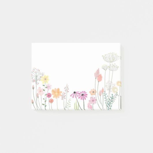 Floral Post-it® Notes (Voorkant)