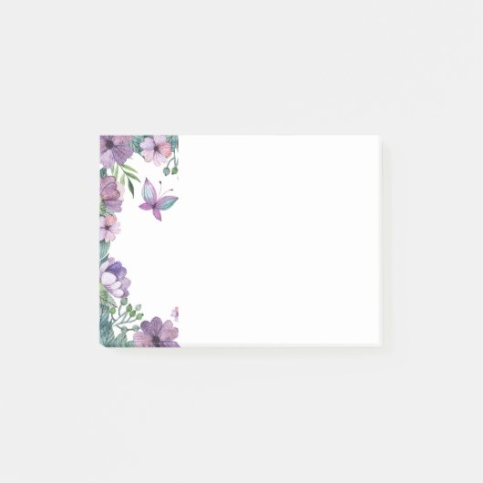 Floral Post-it-Notes Post-it® Notes (Voorkant)