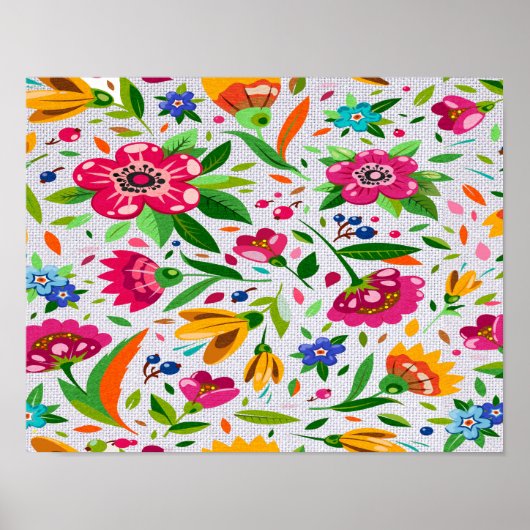 Floral Poster (Voorkant)