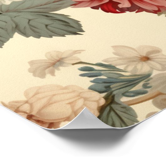 Floral Poster (Hoek)