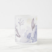  Floral Print 1 Matglas Koffiemok (Center)